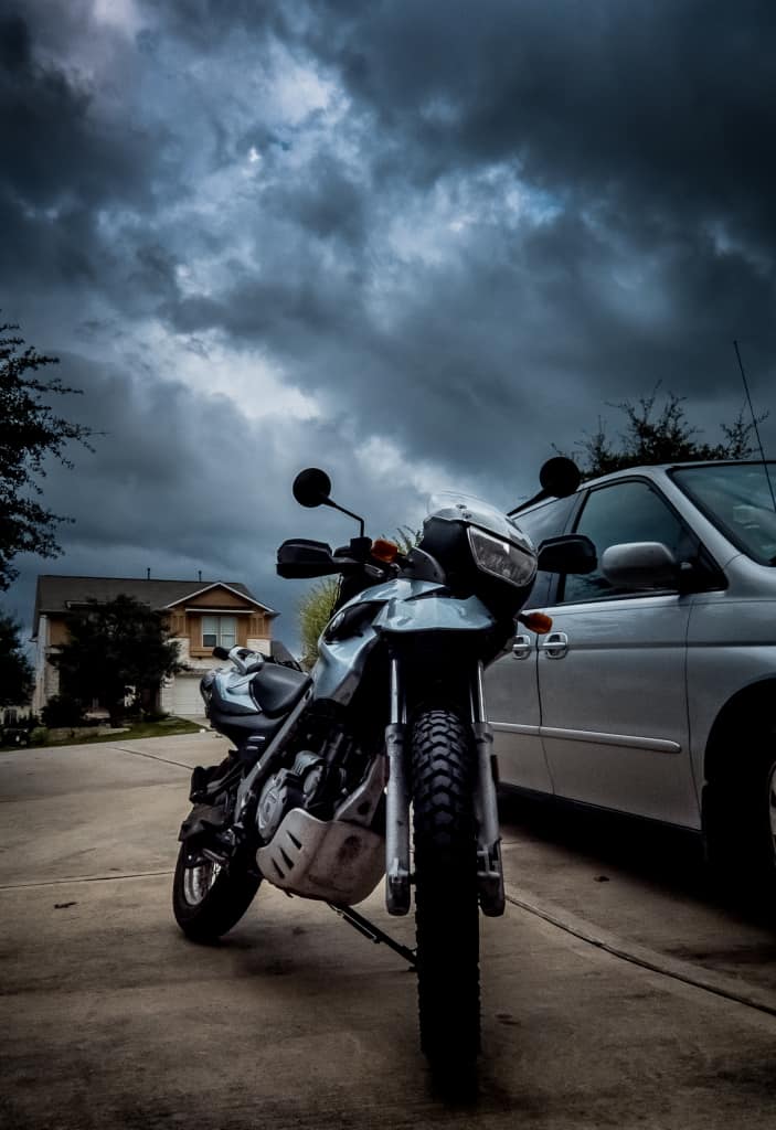 Stormy Day for a Ride